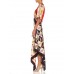 MORPHEW COLLECTION Black, Red & Cream Silk Shoe Print 2-Scarf Dress Made From Salvatore Ferragamo Vintage Scarves