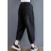 Comfy Black Patchwork jeans Summer Cotton